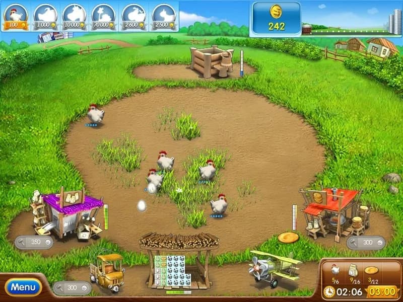 Веселая ферма 2 (Farm Frenzy 2) — скриншот 3