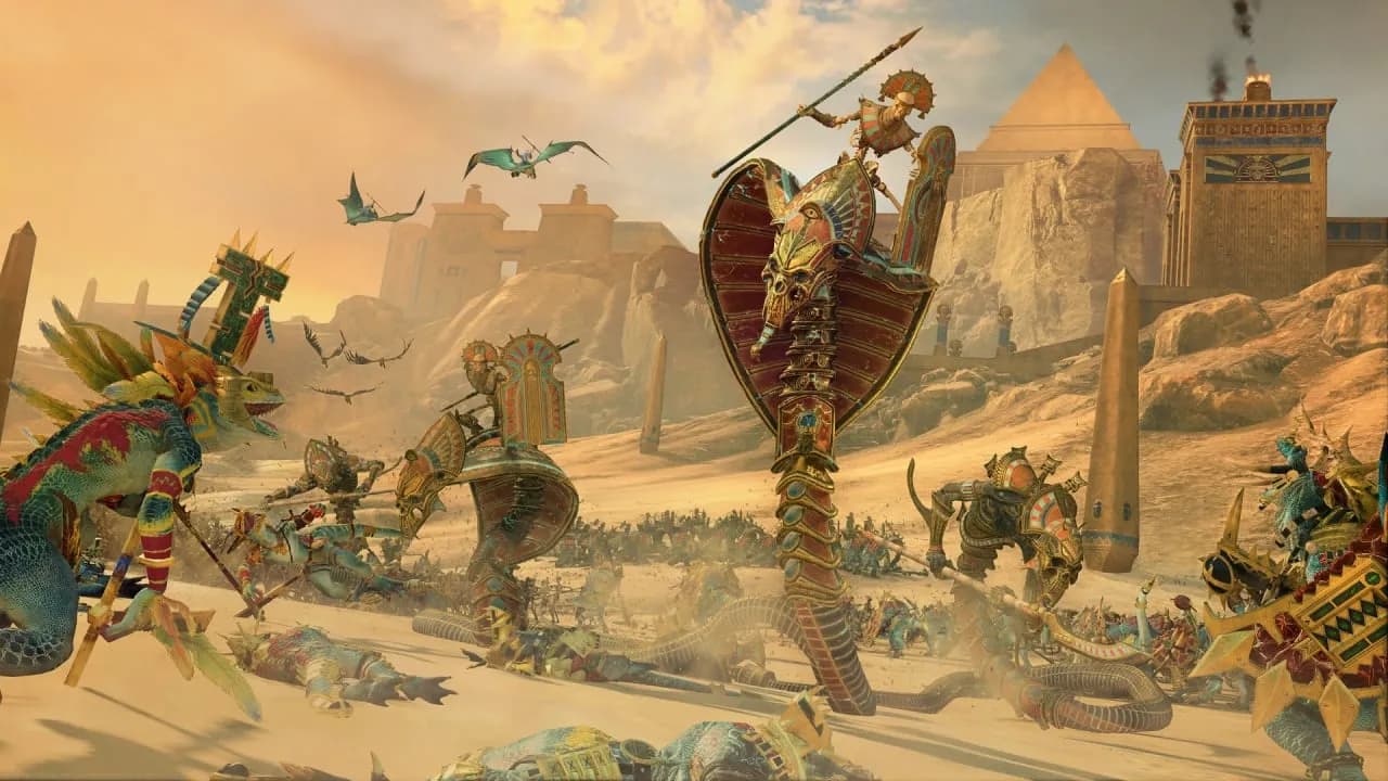 Total War: WARHAMMER 2 Rise of the Tomb Kings — скриншот 10