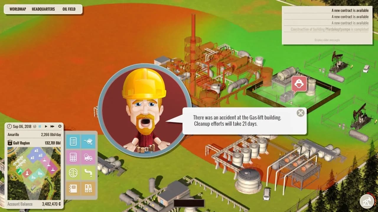Oil Enterprise — скриншот 4