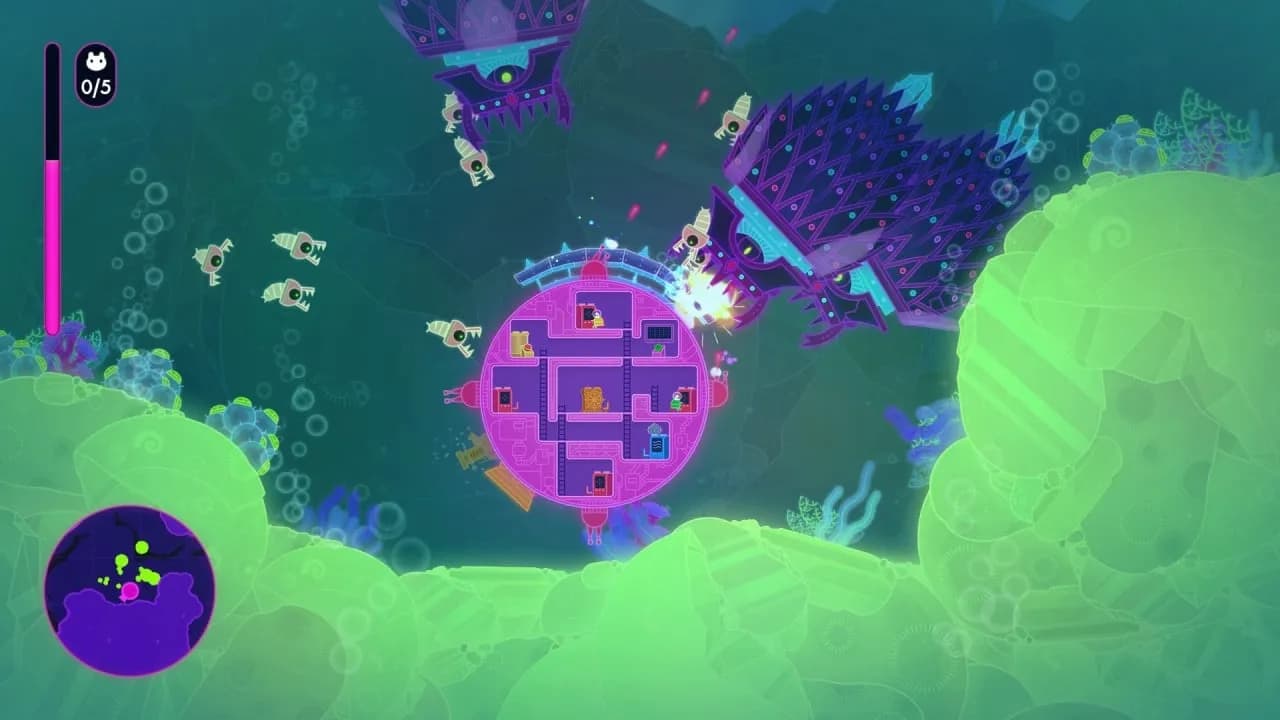 Lovers in a Dangerous Spacetime — скриншот 5