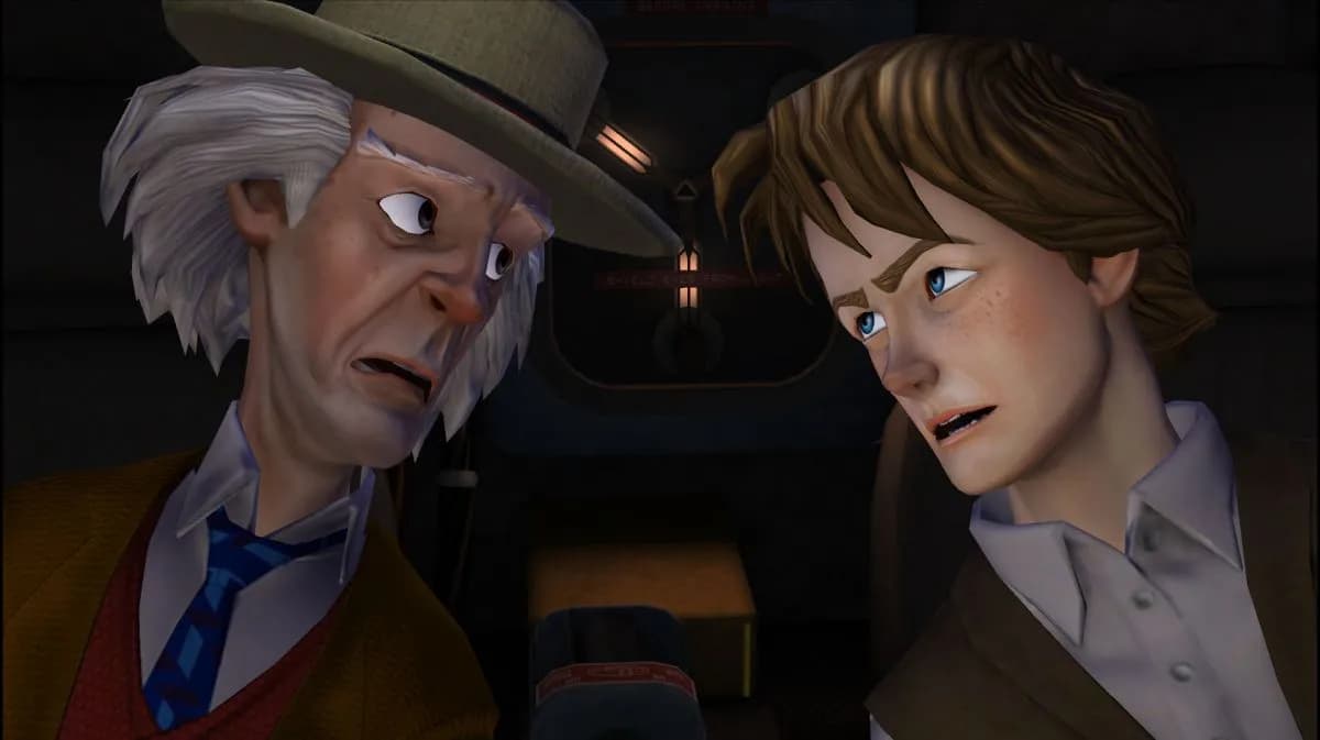 Back to the Future: The Game — скриншот 4