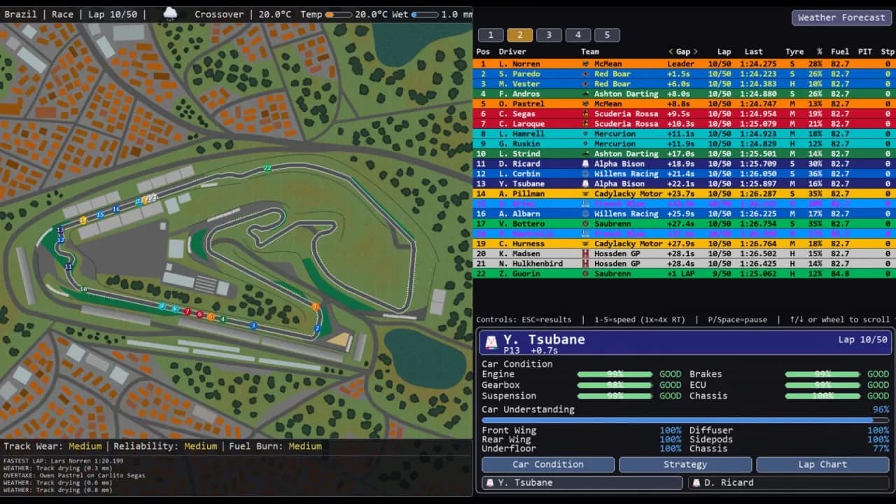 Team Principal: A Racing Manager — скриншот 1
