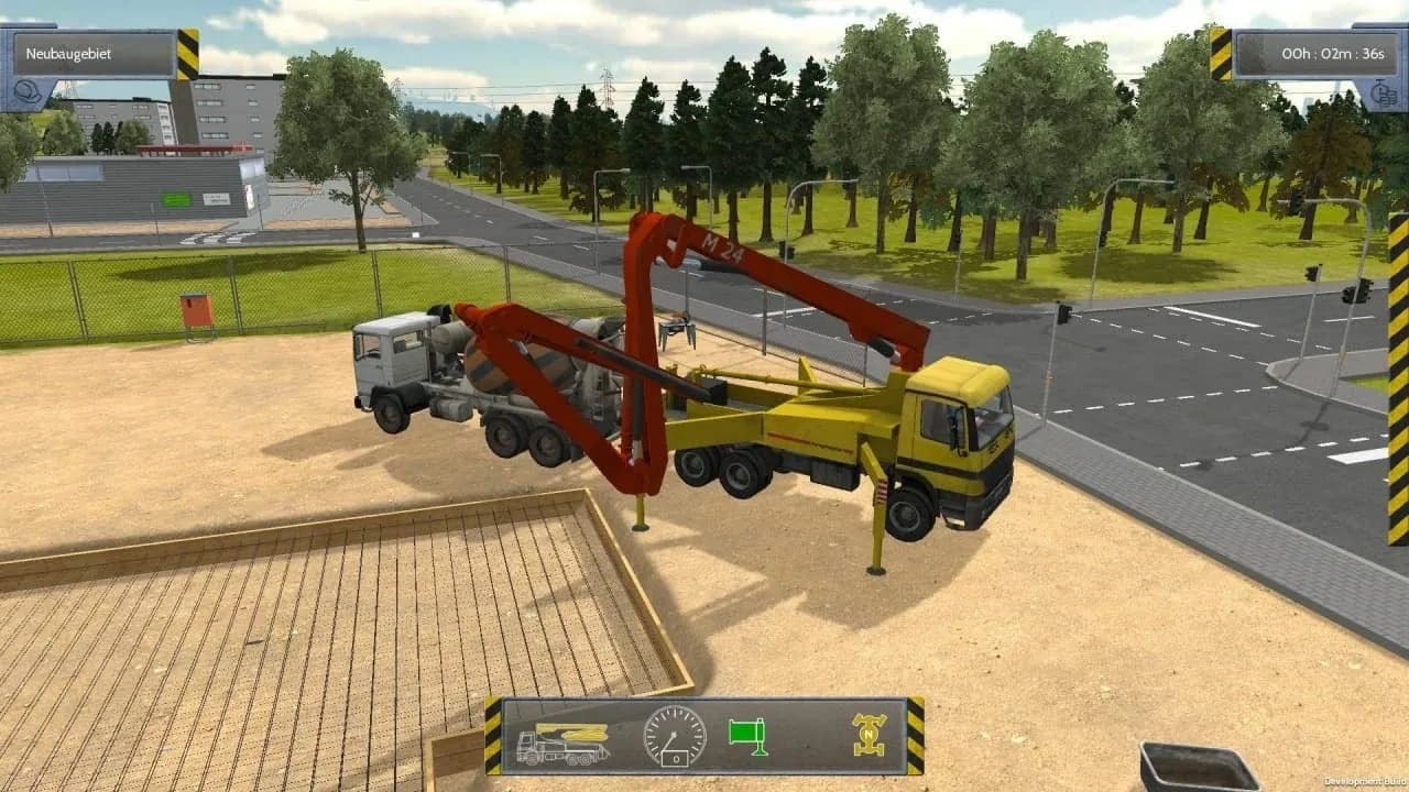 Bau-Simulator 2012 — скриншот 3