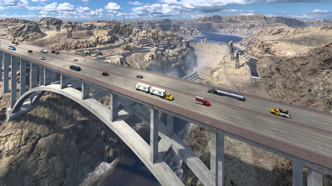 American Truck Simulator Arizona — скриншот 3