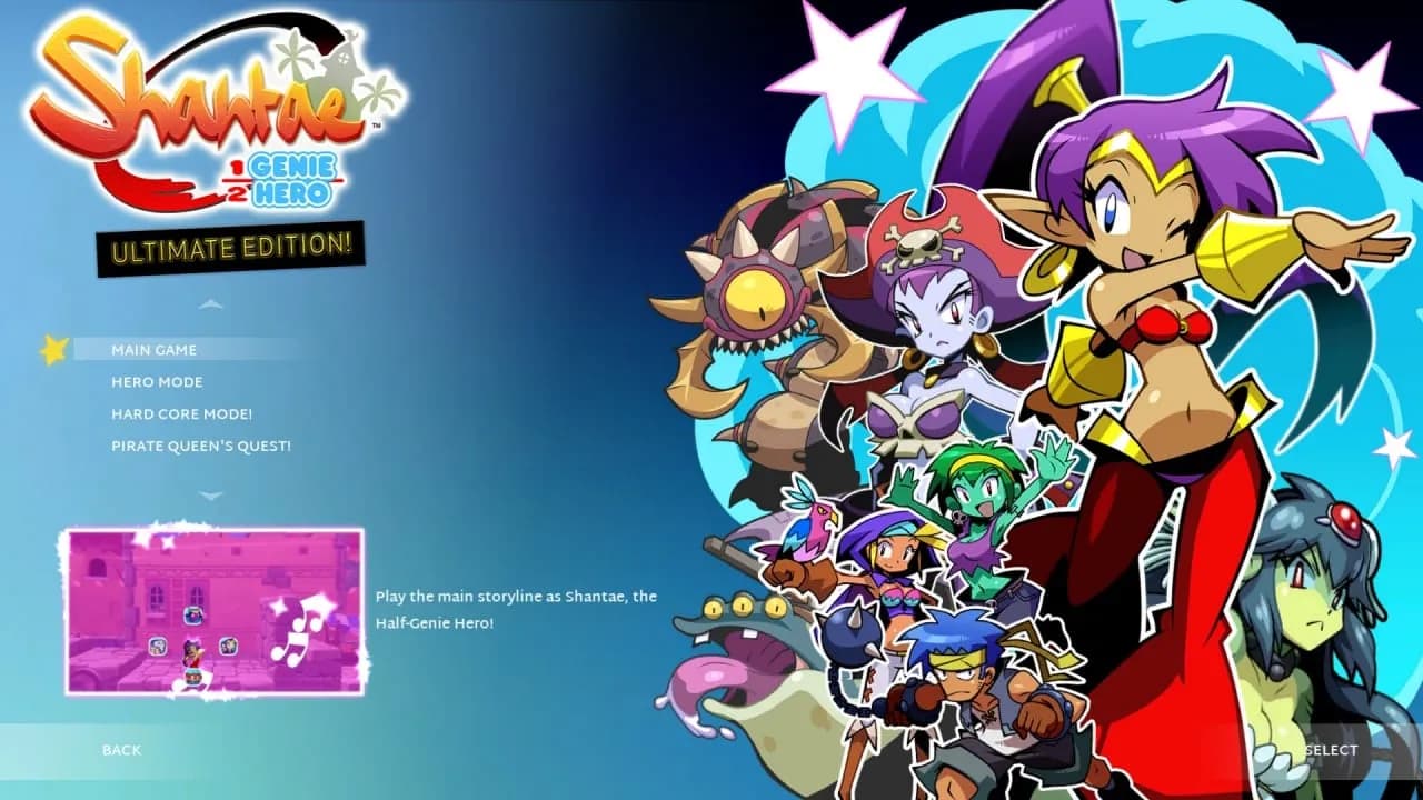 Shantae: Half-Genie Hero Ultimate Edition — скриншот 1