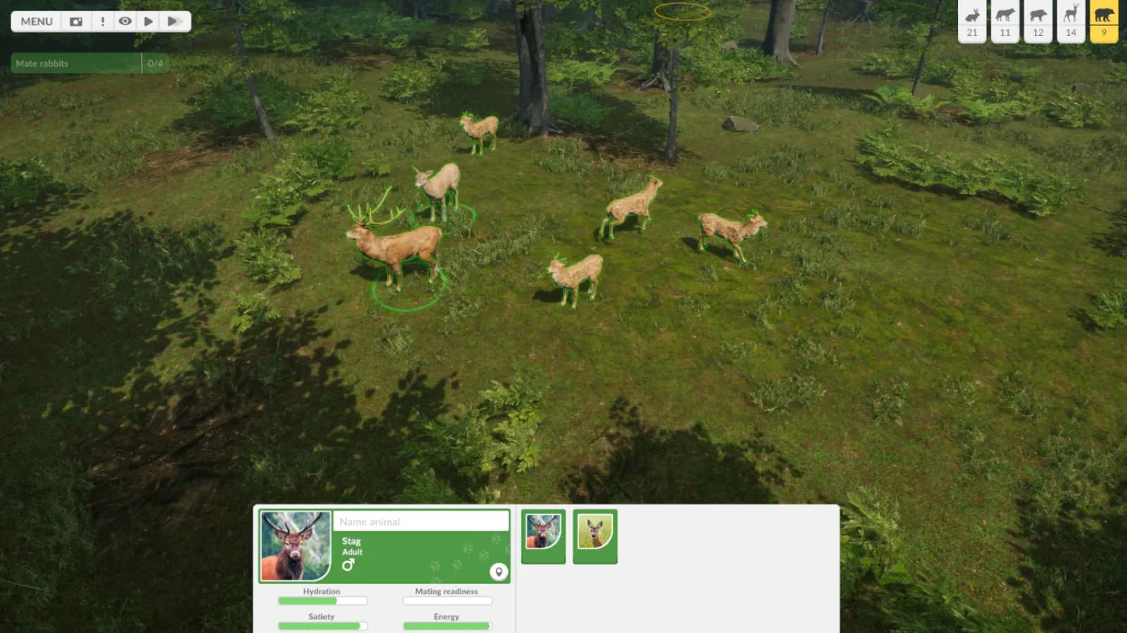 Natural Instincts: European Forest — скриншот 4