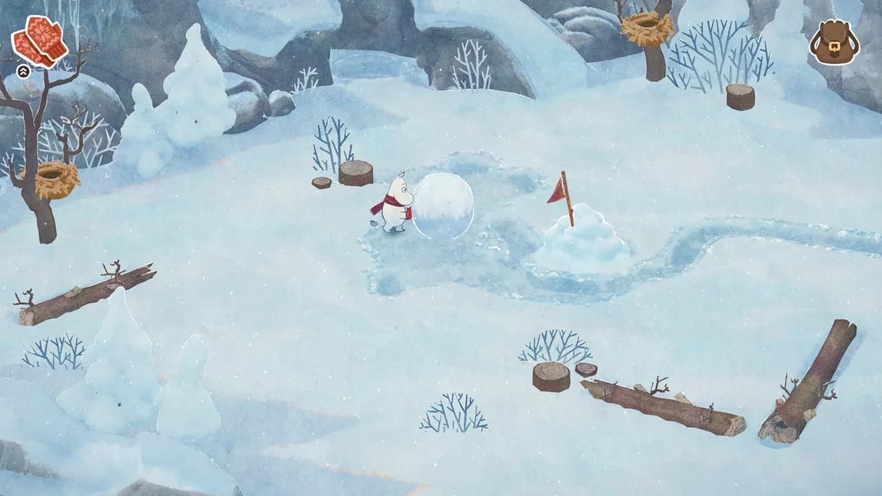 Муми-тролль Тепло среди зимы / Moomintroll Winter's Warmth — скриншот 3