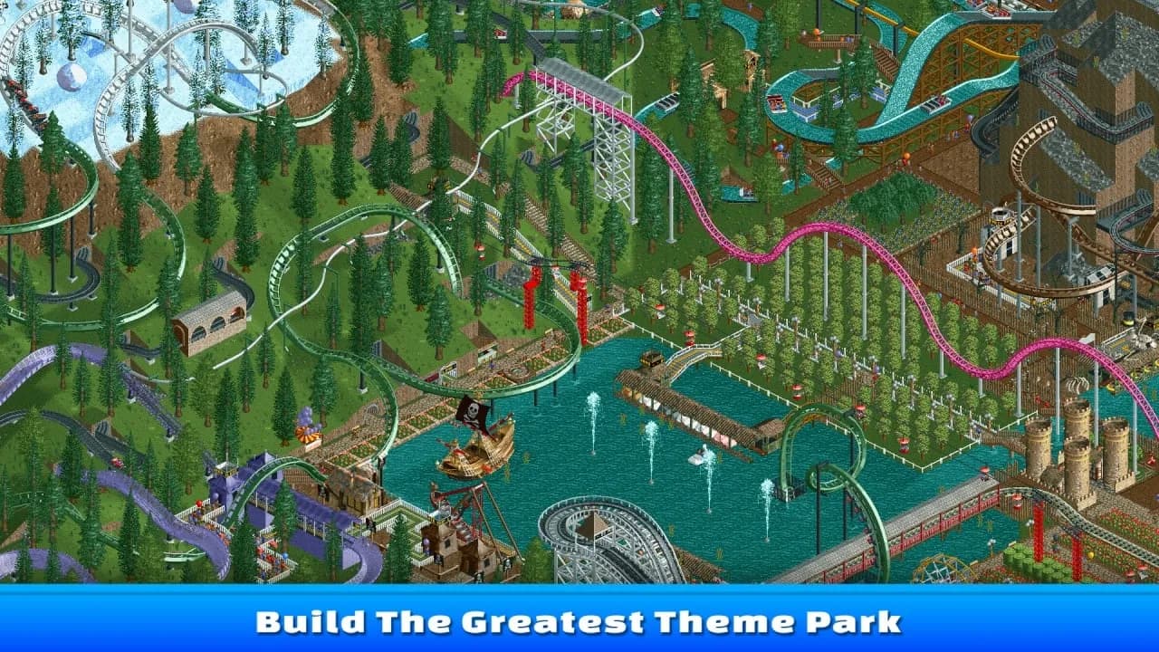 RollerCoaster Tycoon Classic — скриншот 1