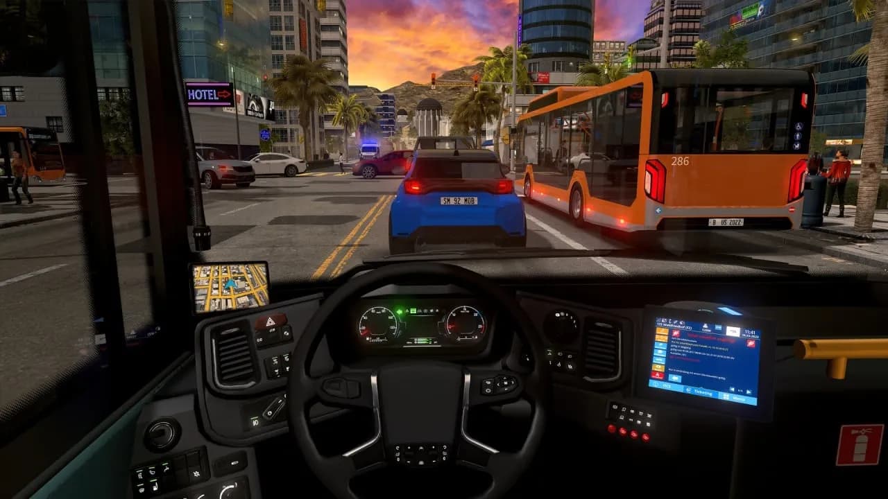 Bus Driving Sim 22 — скриншот 2