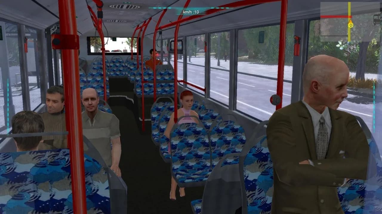 Bus-Simulator 2012 — скриншот 3