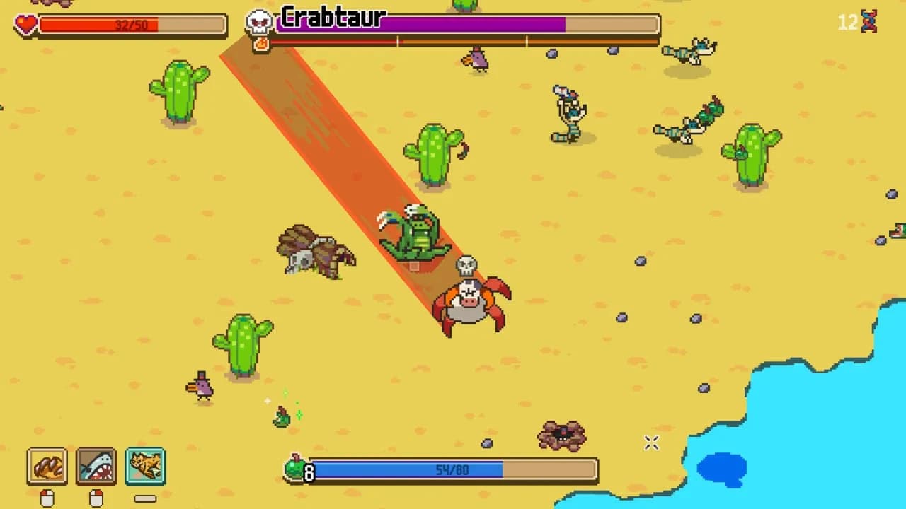 Everything is Crab: The Animal Evolution Roguelite — скриншот 2