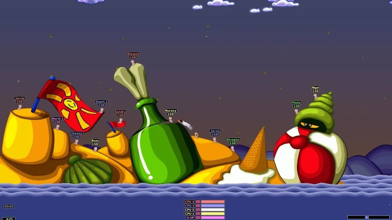 Worms Armageddon — скриншот 2