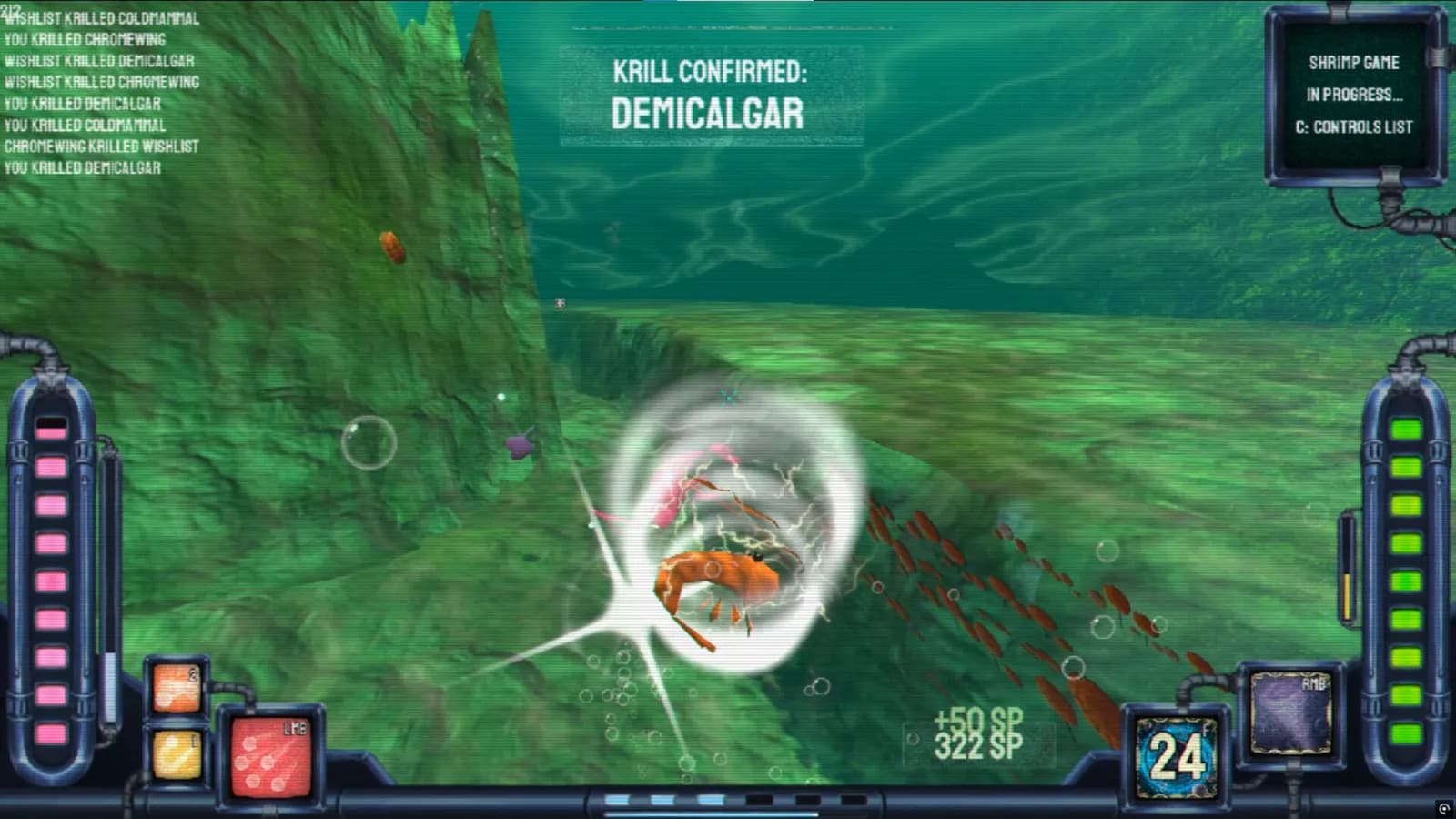 SHRIMP GAME: OVERKRILL — скриншот 5