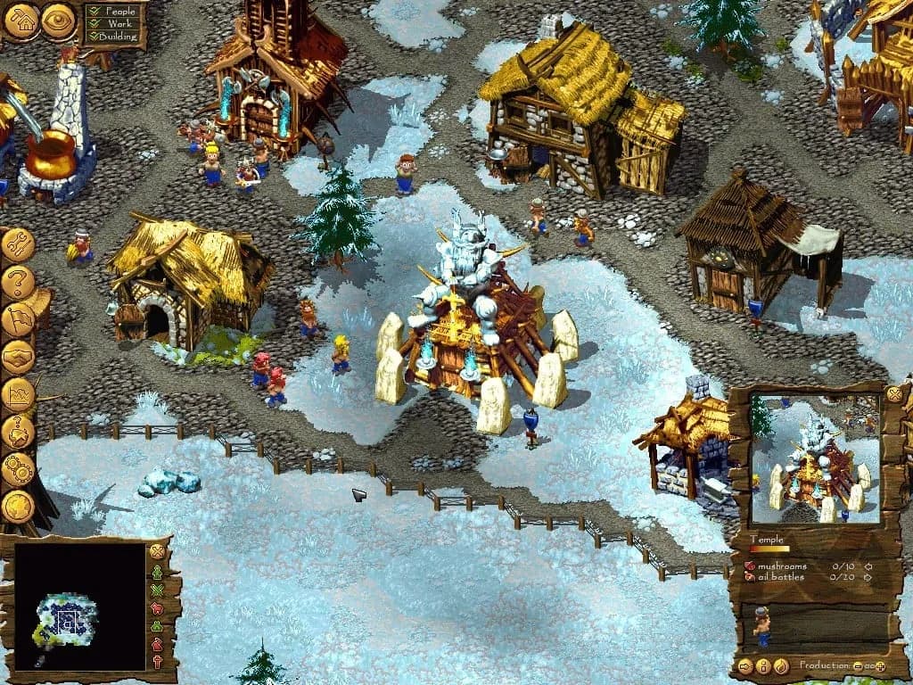 Cultures: The Discovery of Vinland — скриншот 2