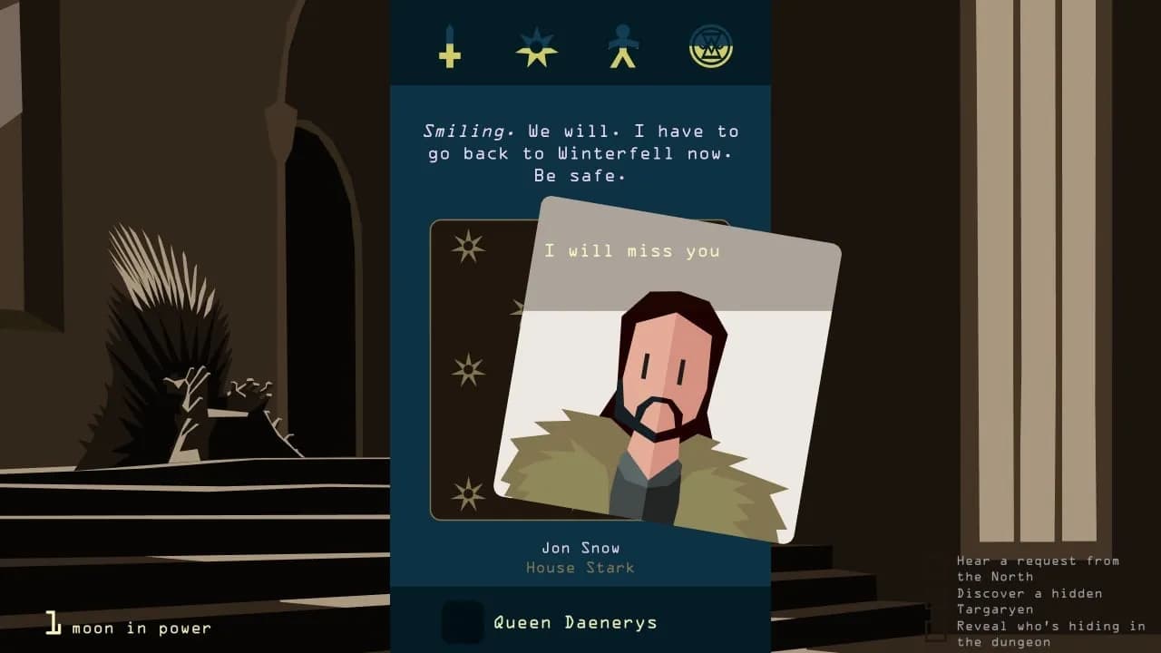 Reigns: Game of Thrones — скриншот 1