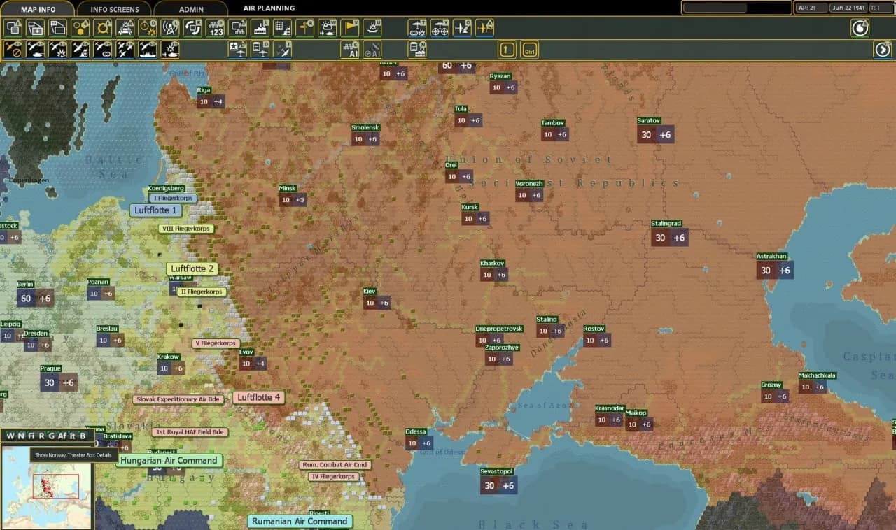 Gary Grigsby's War in the East 2 — скриншот 6