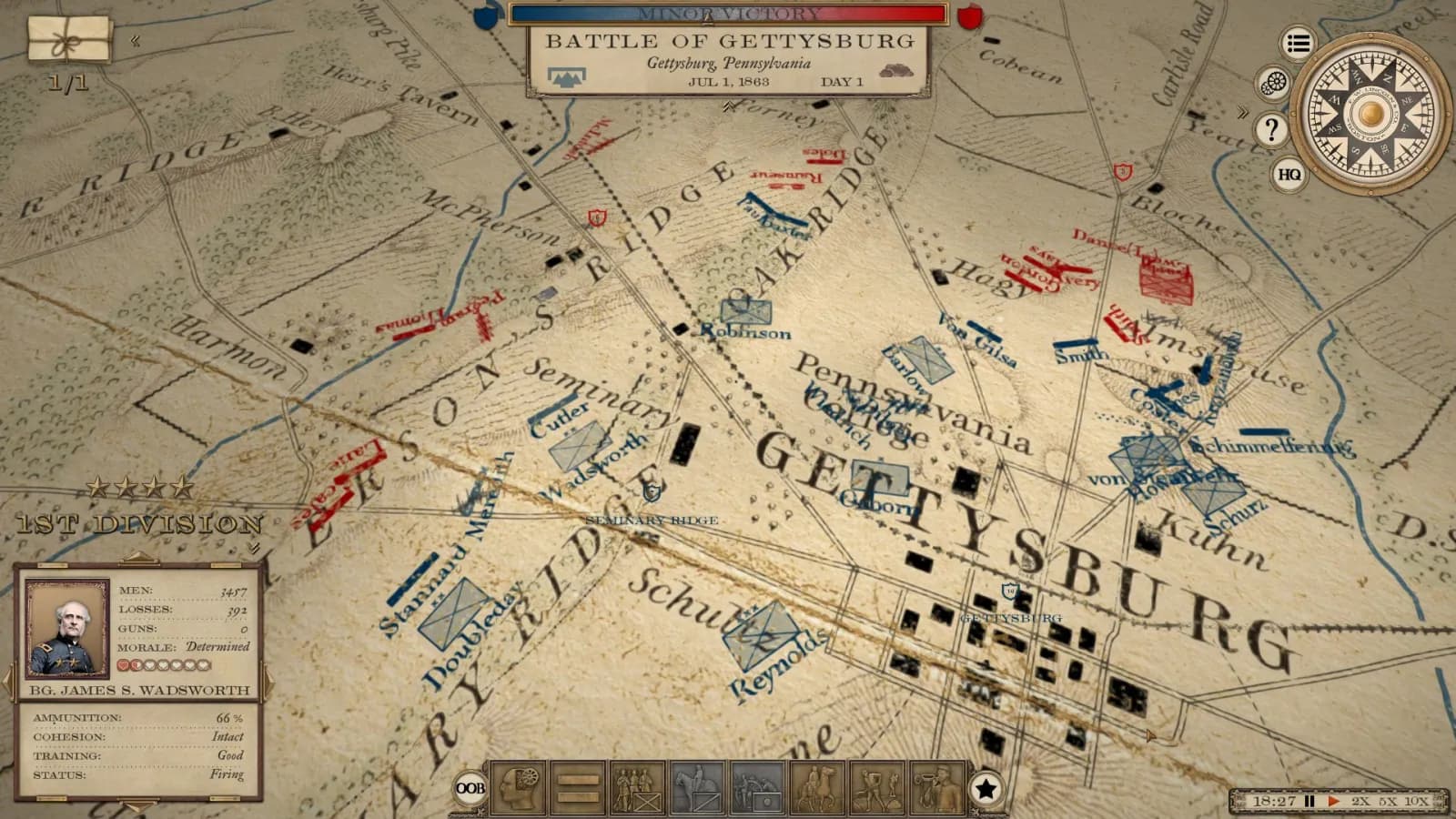 Grand Tactician: The Civil War (1861-1865) — скриншот 2
