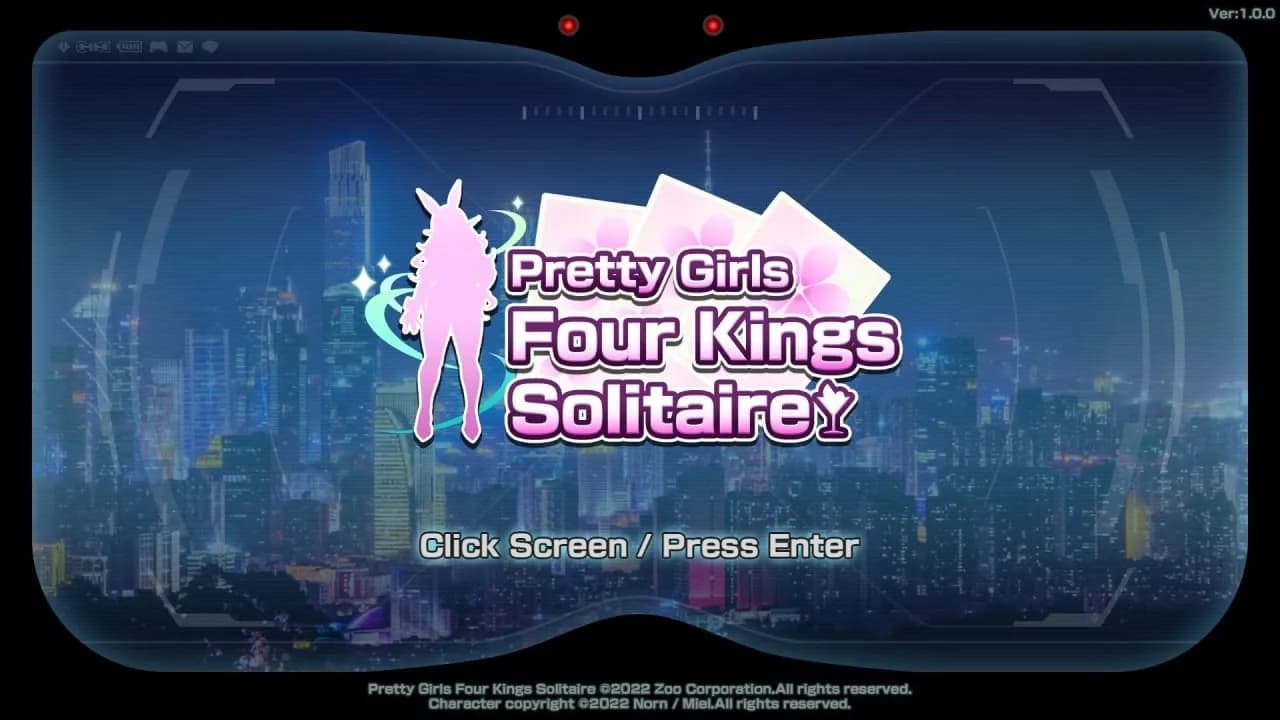 Pretty Girls Four Kings Solitaire — скриншот 6
