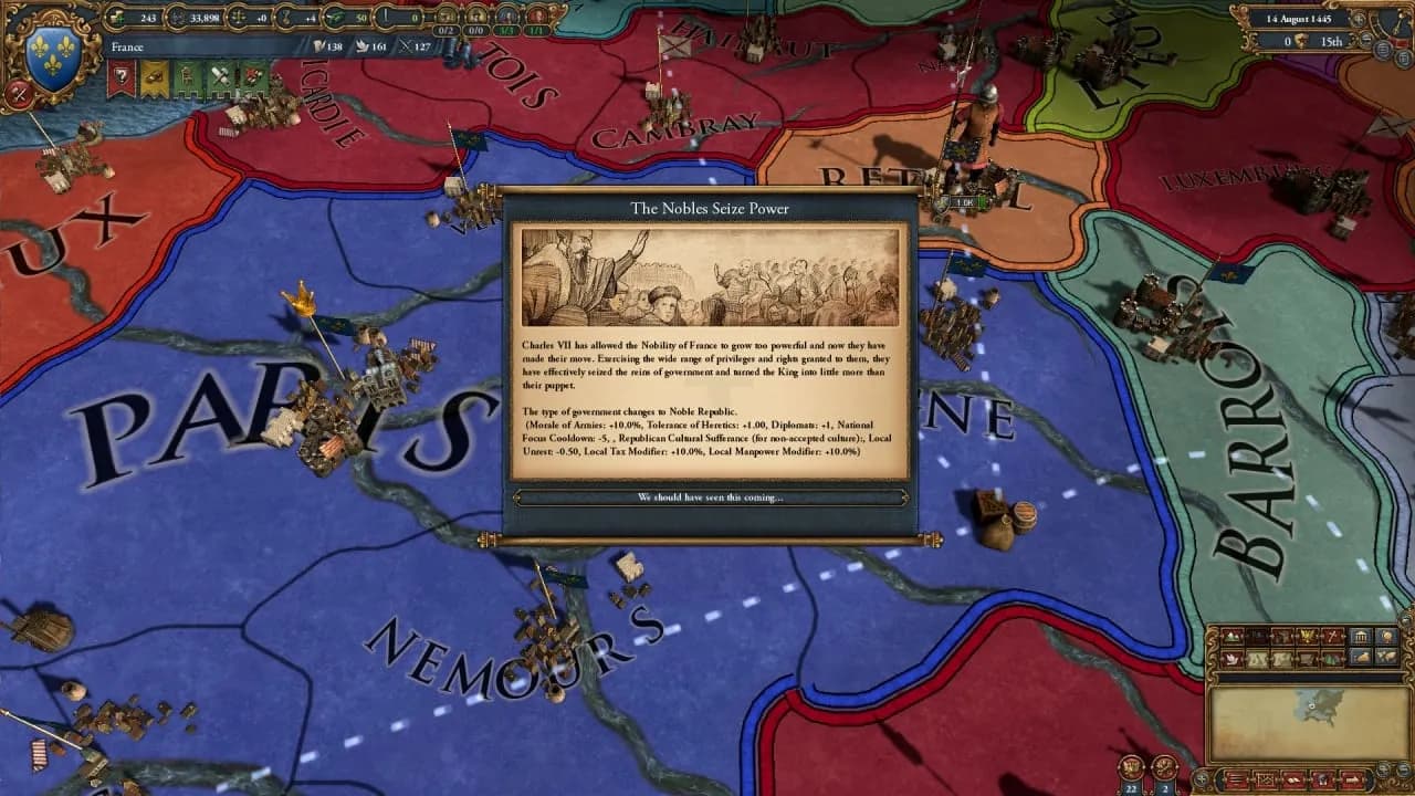 Expansion - Europa Universalis 4: The Cossacks — скриншот 3