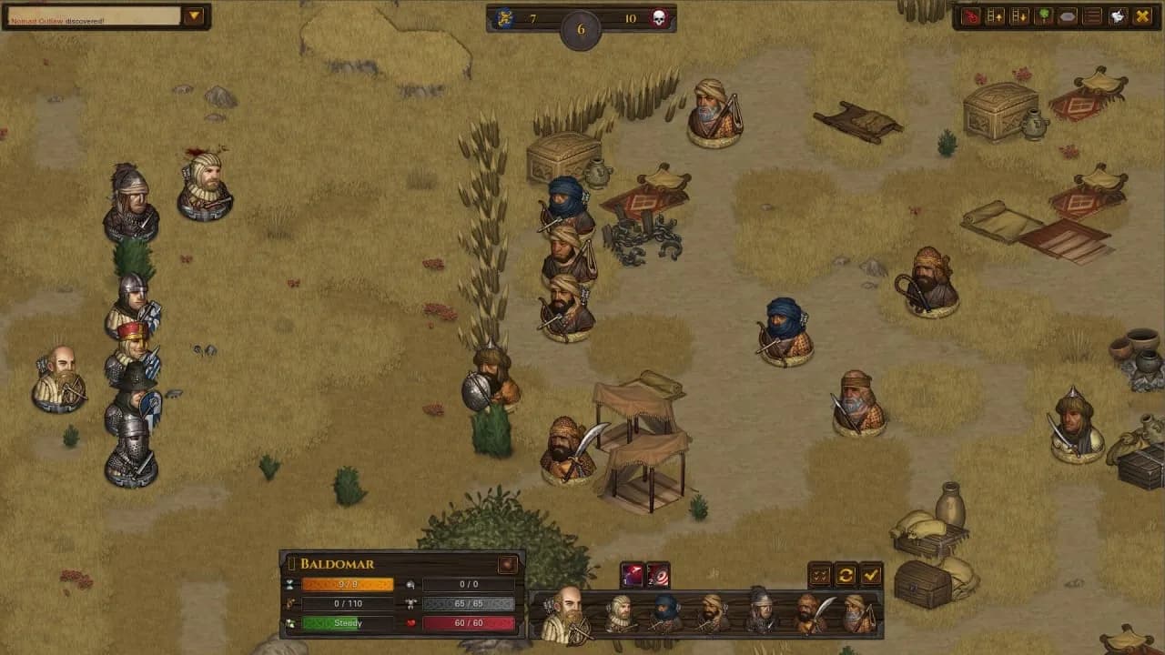 Battle Brothers Blazing Deserts — скриншот 8