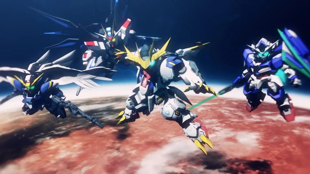 SD GUNDAM G GENERATION CROSS RAYS — скриншот 1