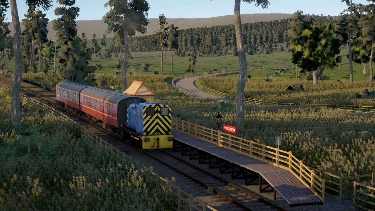 Diesel Railcar Simulator — скриншот 4
