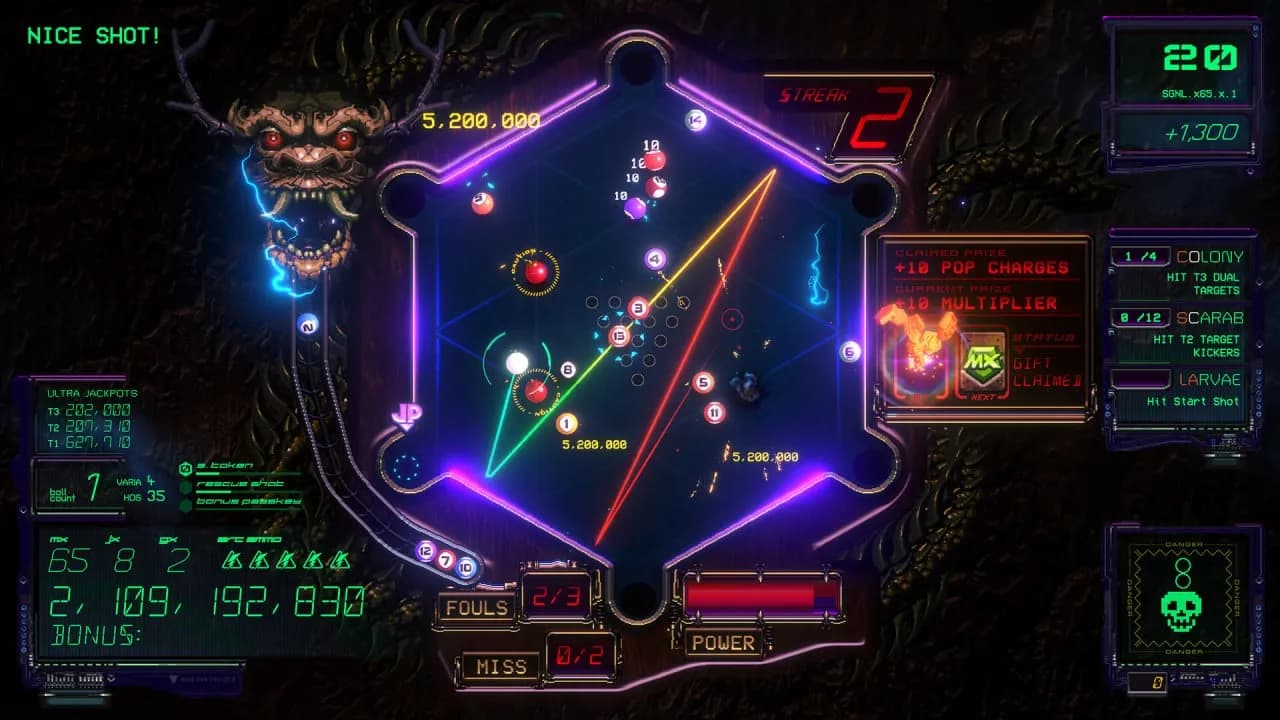 XENOTILT: HOSTILE PINBALL ACTION — скриншот 5