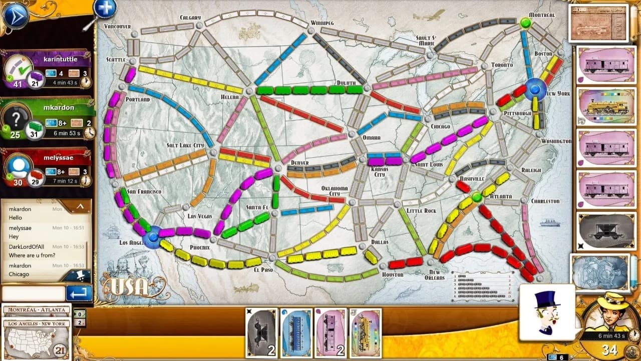 Ticket to Ride: Classic Edition — скриншот 6