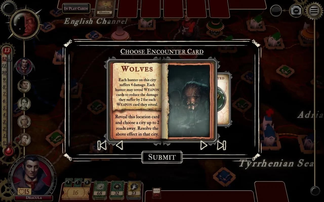Fury of Dracula: Digital Edition — скриншот 8