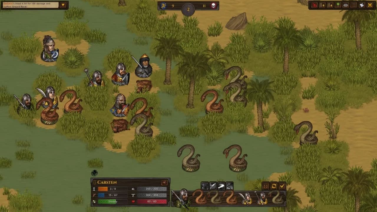 Battle Brothers Blazing Deserts — скриншот 6