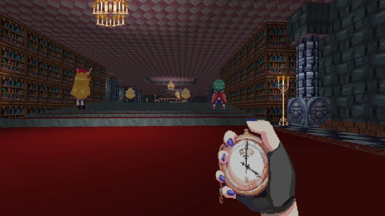 I Am Sakuya: Touhou FPS Game — скриншот 5