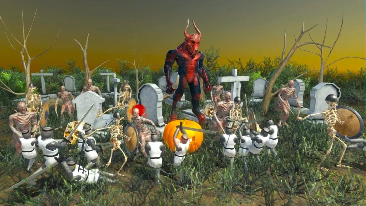 Animal Revolt Battle Simulator — скриншот 10
