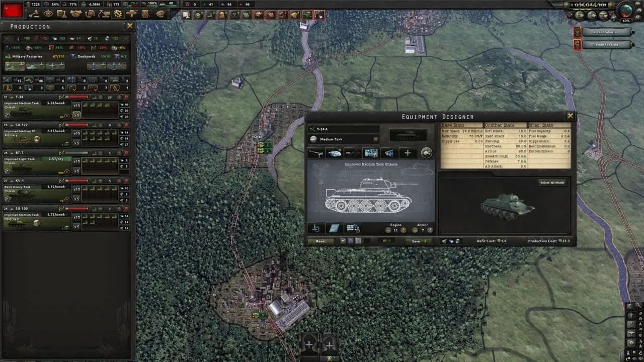 Hearts of Iron 4: No Step Back — скриншот 1