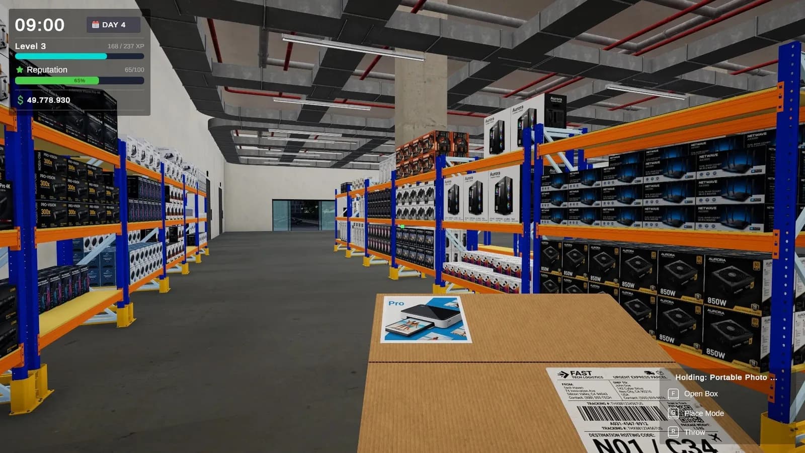 Electronics Depot Simulator — скриншот 1