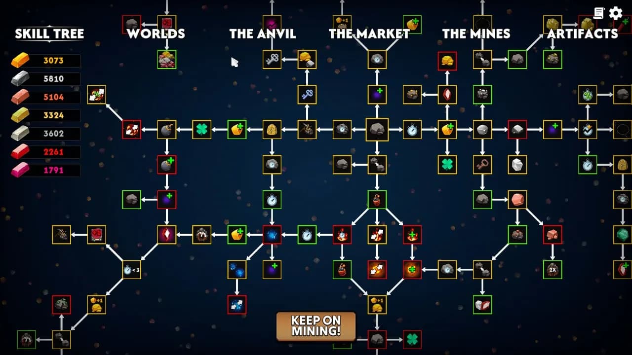 Keep on Mining! - Worlds — скриншот 2