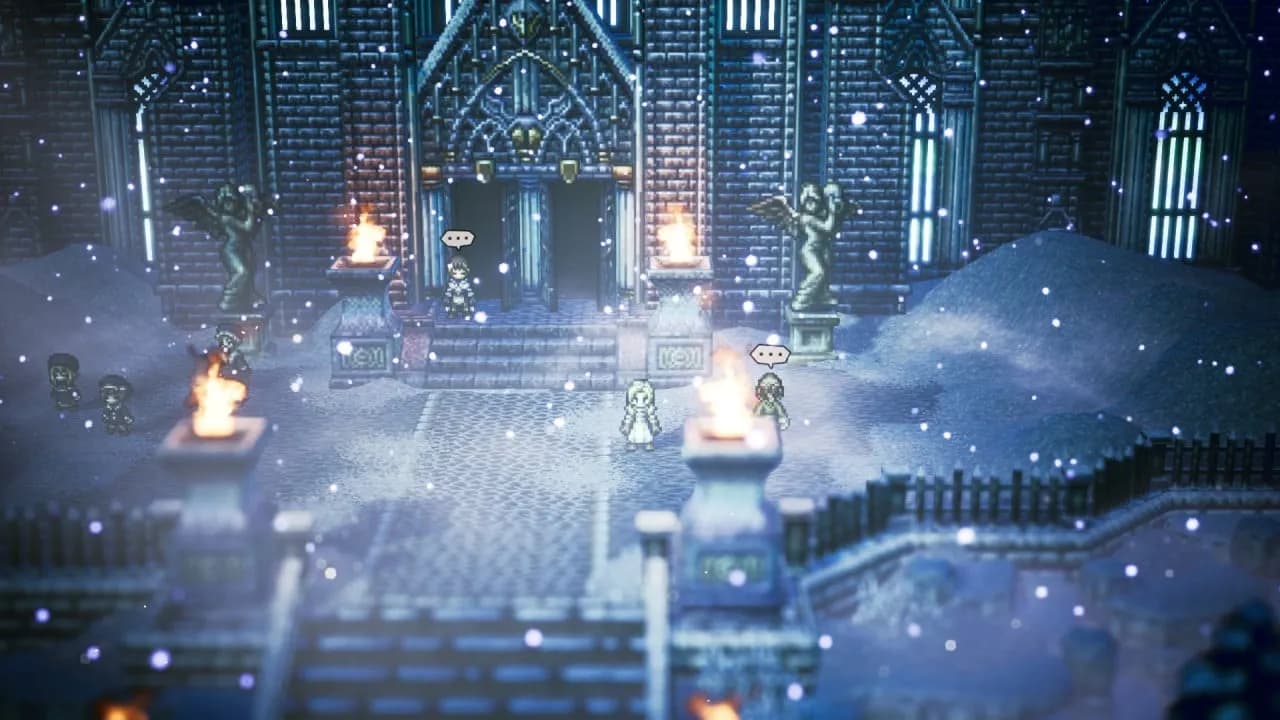 OCTOPATH TRAVELER — скриншот 11