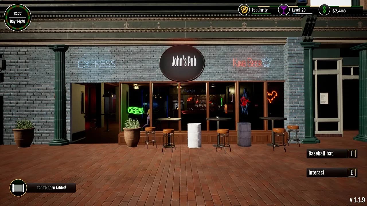The Pub Life Simulator — скриншот 1