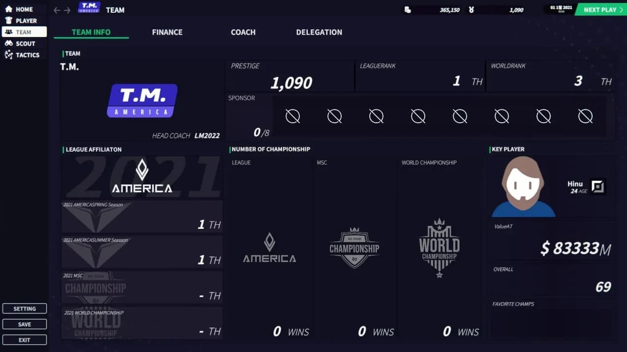 League Manager 2022 — скриншот 10