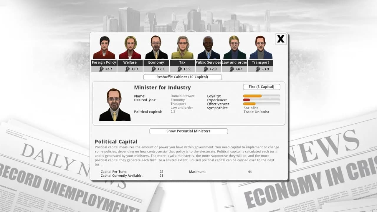 Democracy 3 — скриншот 7