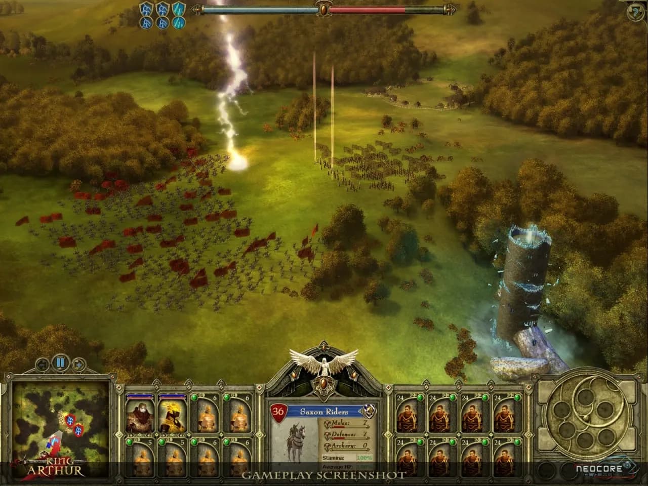 King Arthur - The Role-playing Wargame — скриншот 3