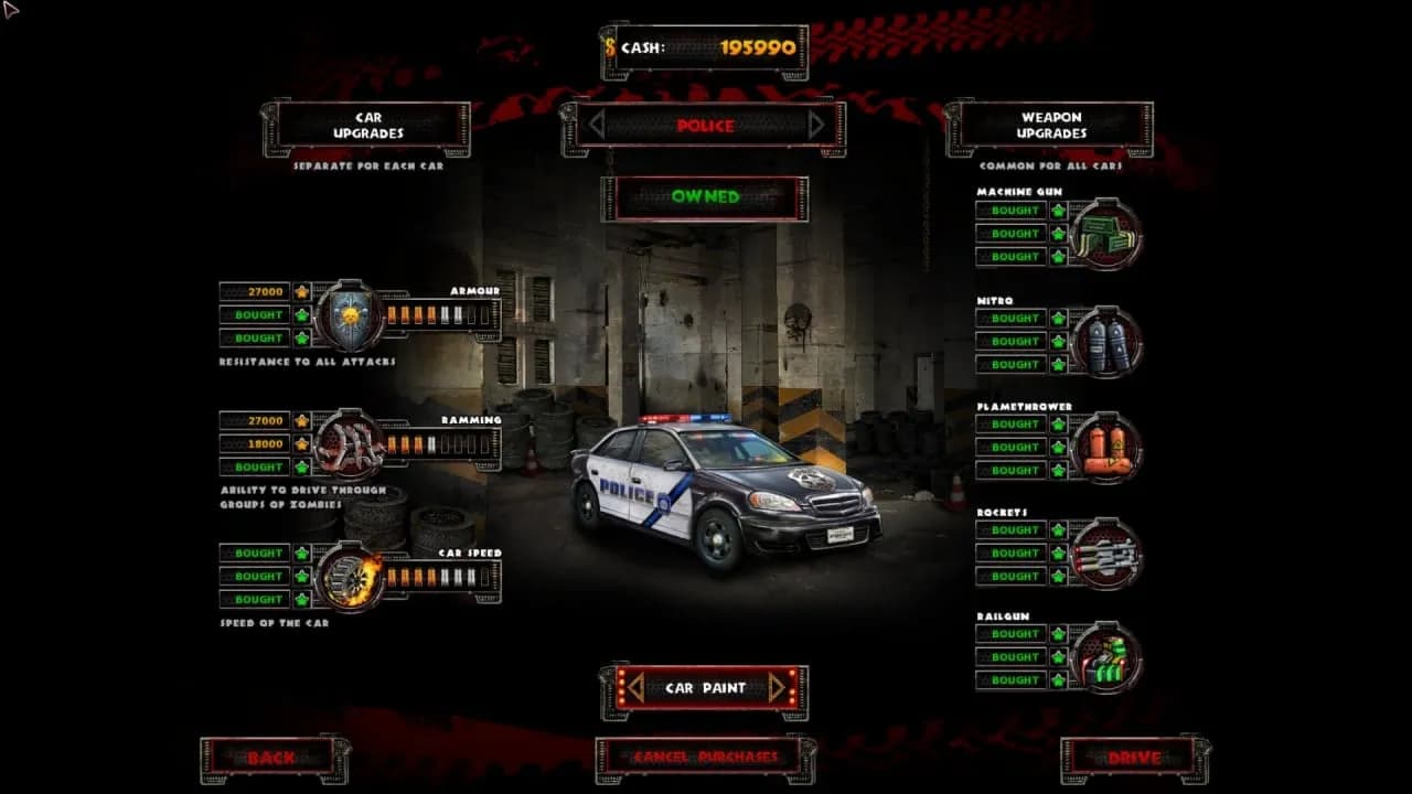 Zombie Driver HD — скриншот 8