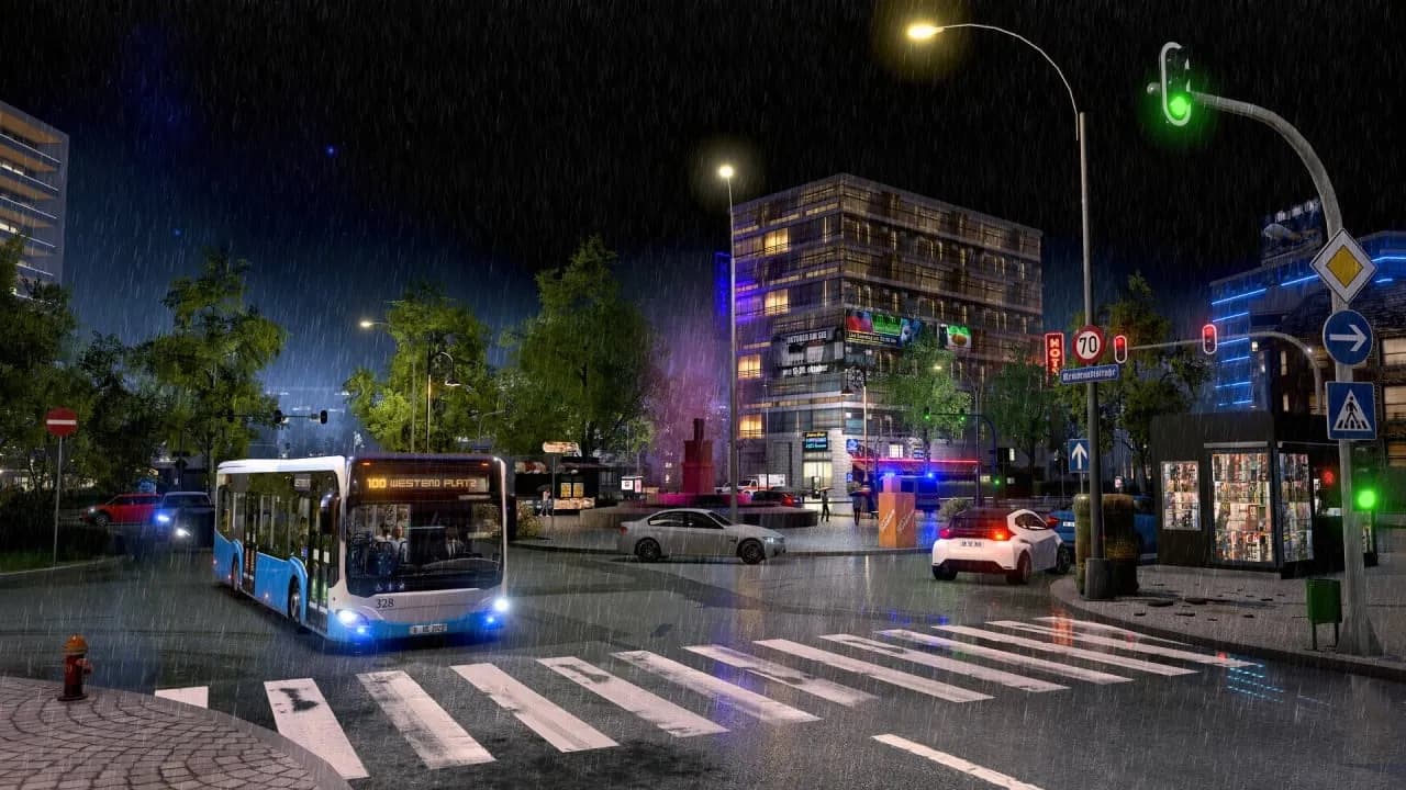 Bus Driving Sim 22 — скриншот 8