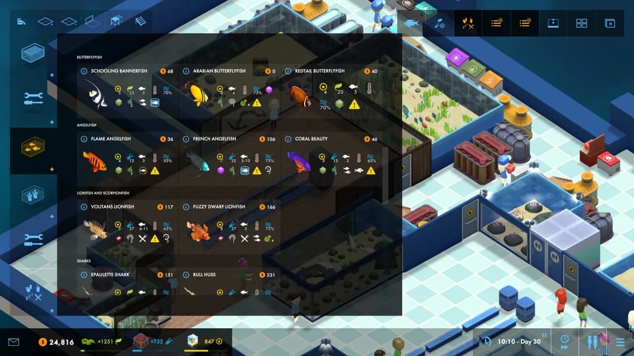Megaquarium — скриншот 3