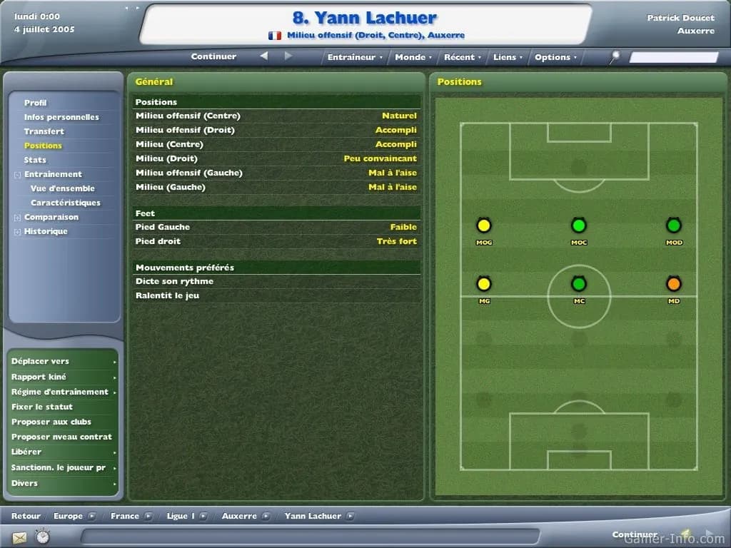 Football Manager 2006 — скриншот 6