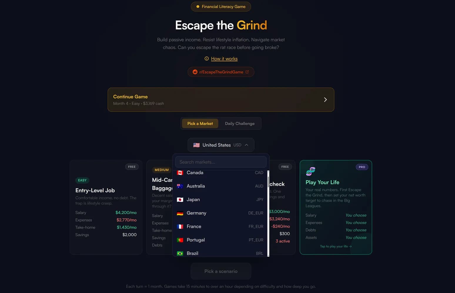 Escape the Grind — скриншот 2