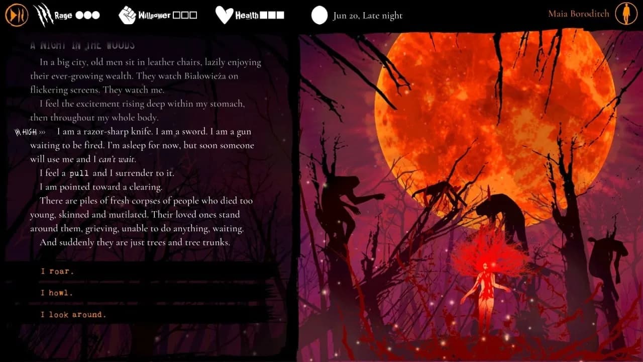 Werewolf: The Apocalypse - Heart of the Forest — скриншот 5