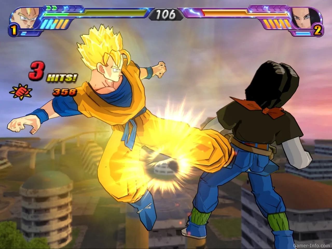 Dragon Ball Z: Budokai Tenkaichi 3 — скриншот 1