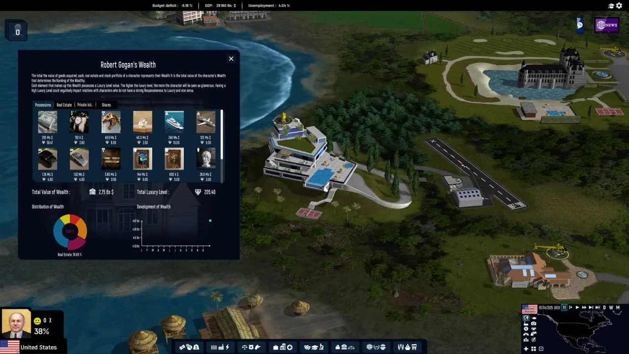 Geo-Political Simulator 2026 Edition — скриншот 7