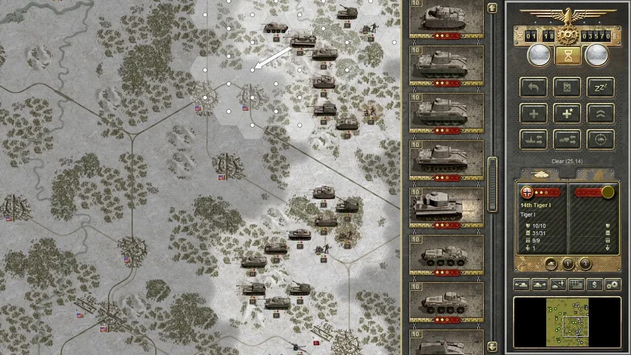 Panzer Corps Gold — скриншот 2