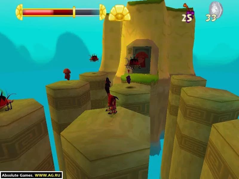 Disney's The Emperor's New Groove Action Game — скриншот 10